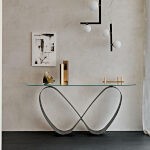 Butterfly Consolle base sinuosa link