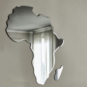 specchio parete geografica Africa 01 900x900