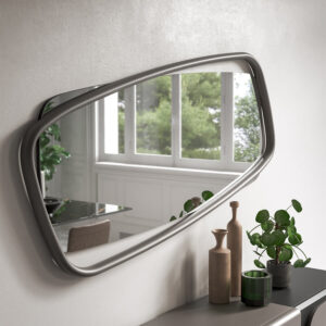 specchio legno cornice sagomato Golden wood 01 900x900