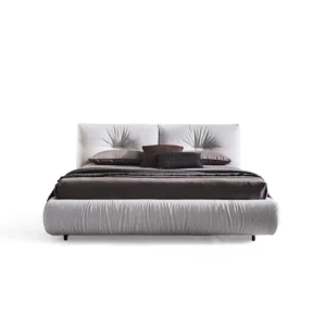 Letto matrimoniale imbottito morbido Kumo di Twils leggerezza e design senza tempo 01 1000x 1000