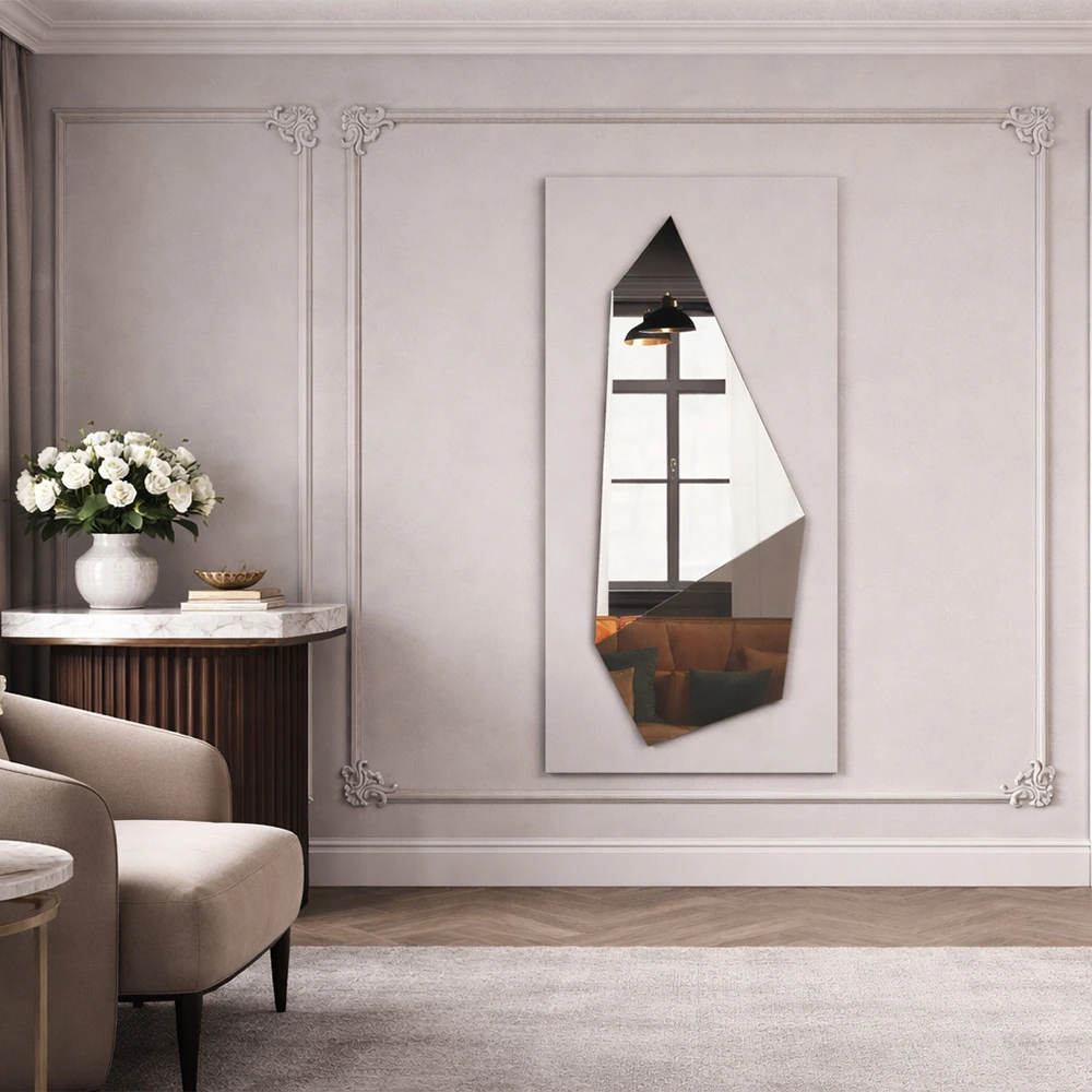 Specchio irregolare design scultoreo per ambienti eleganti Dioniso Vessicchio 01 1000x 1000