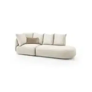 Togo divano modulare sfoderabile componibile, seduta in memory foam